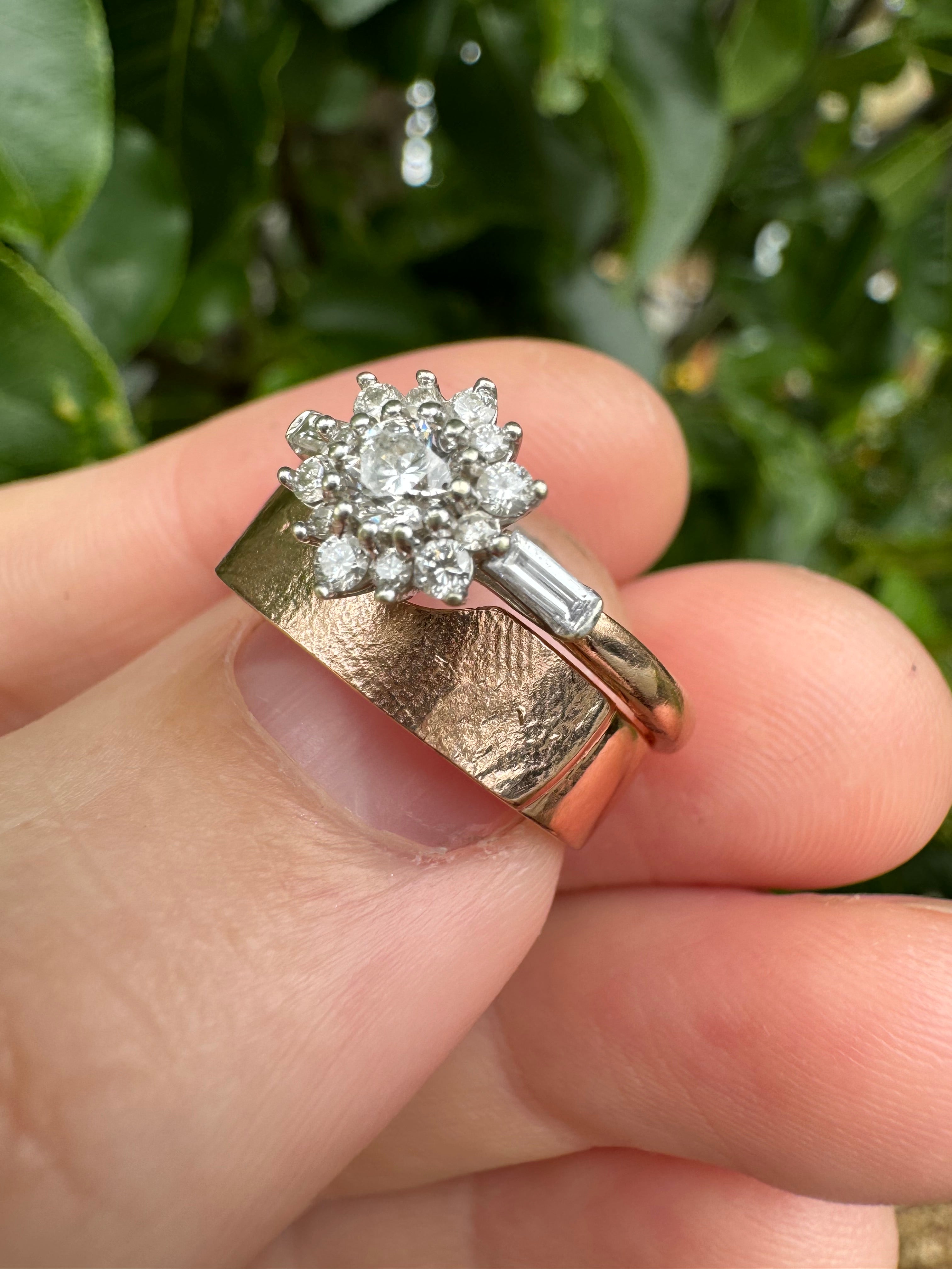 Band Fingerprint Ring - Sterling Silver or 9ct Gold - Print Impression Kit + Ring