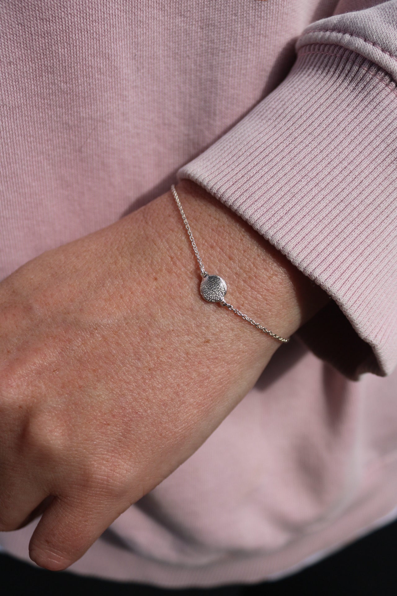 X-Mini Fingerprint Bracelet - Sterling Silver
