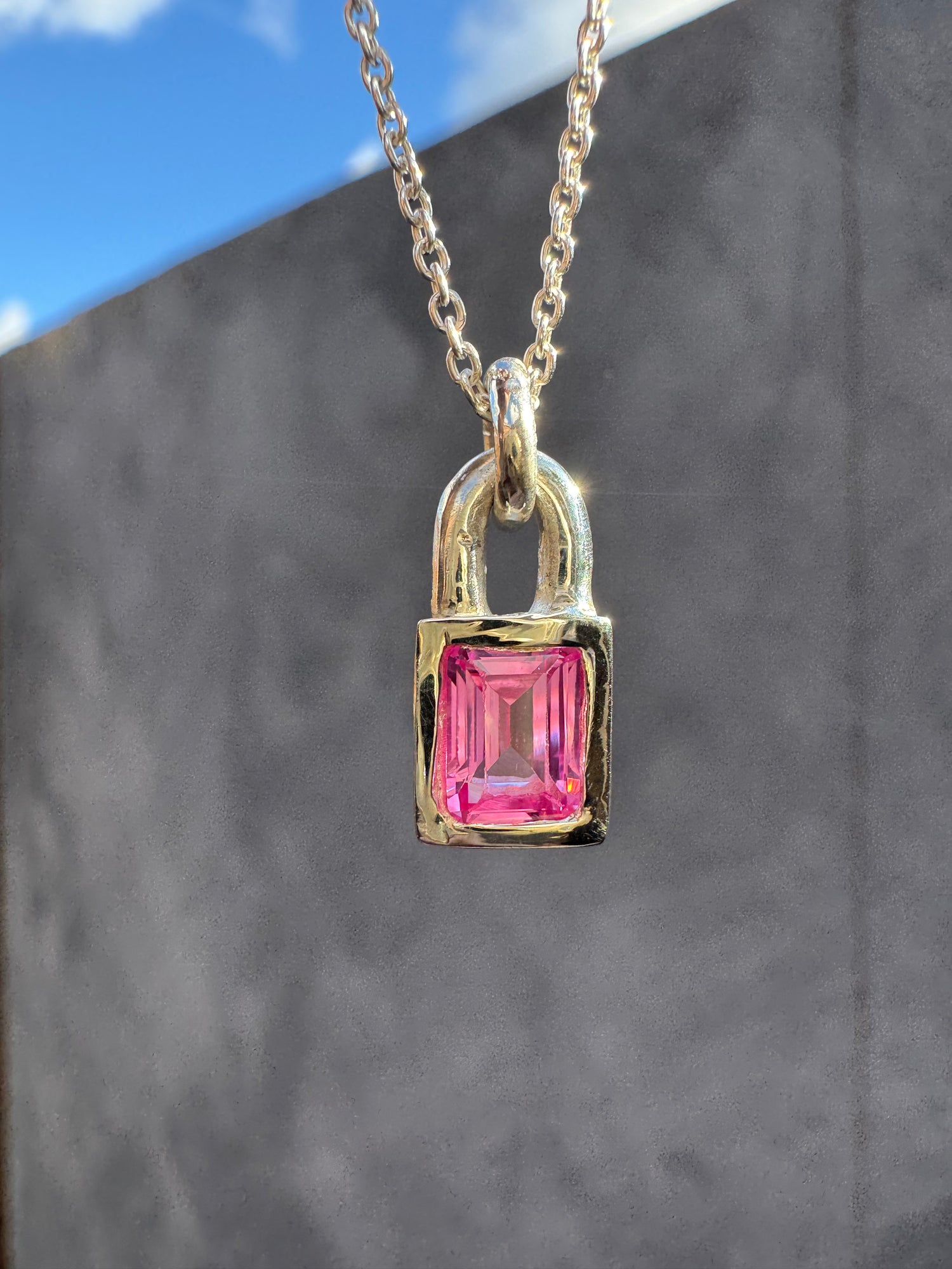 Silver Gemstone Pendants