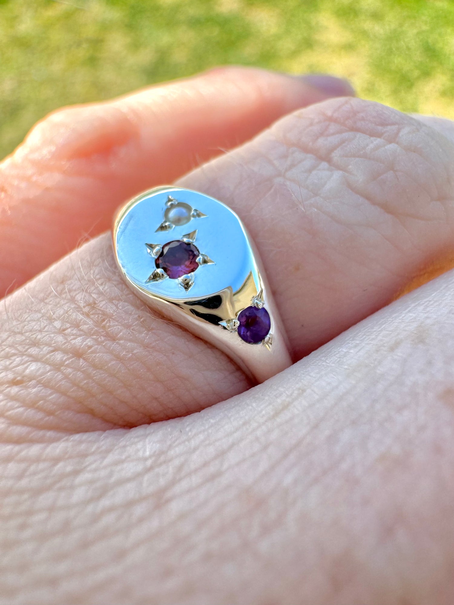 Silver Signet Ring