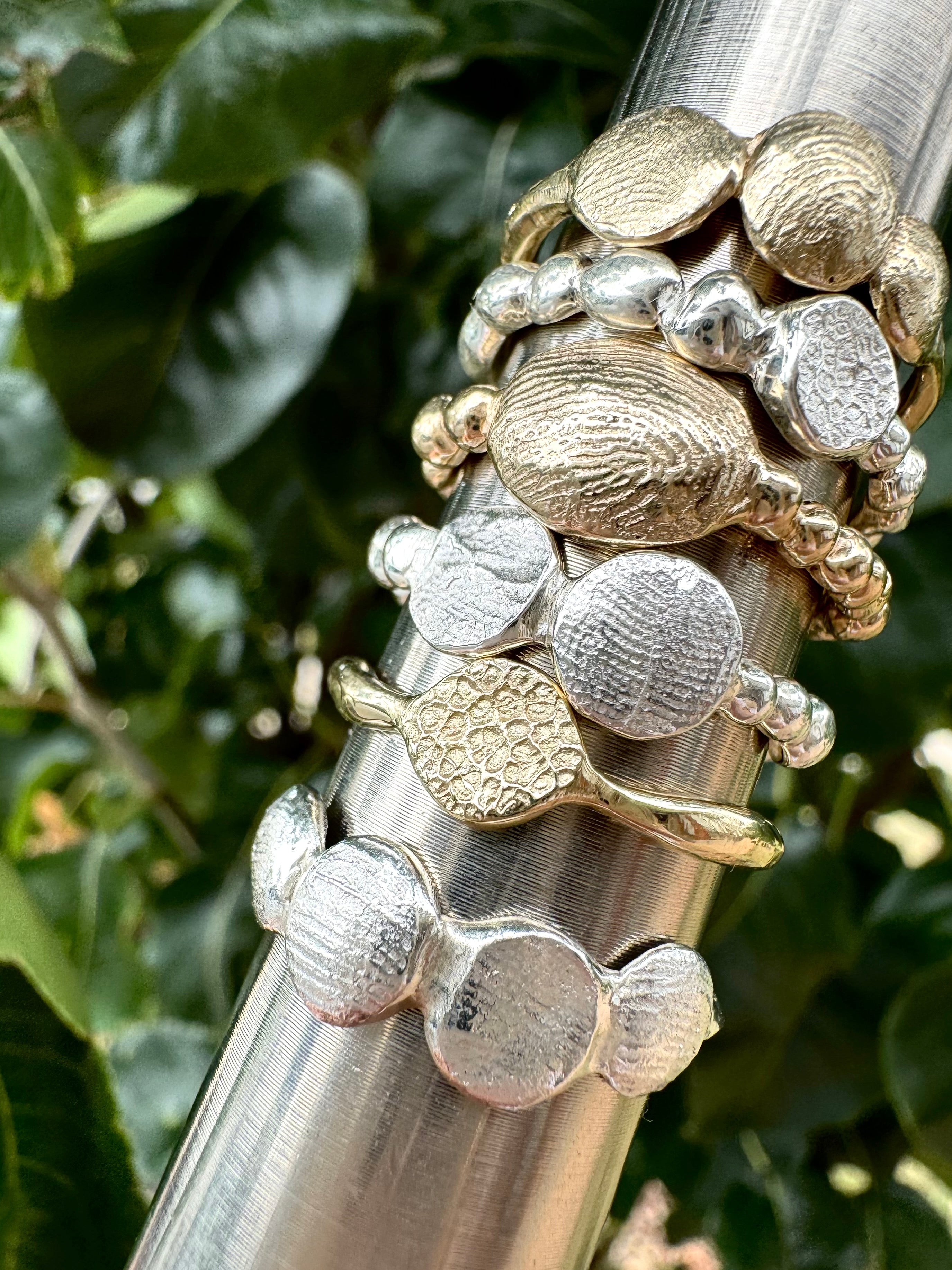 X-Mini Fingerprint Ring - Sterling Silver