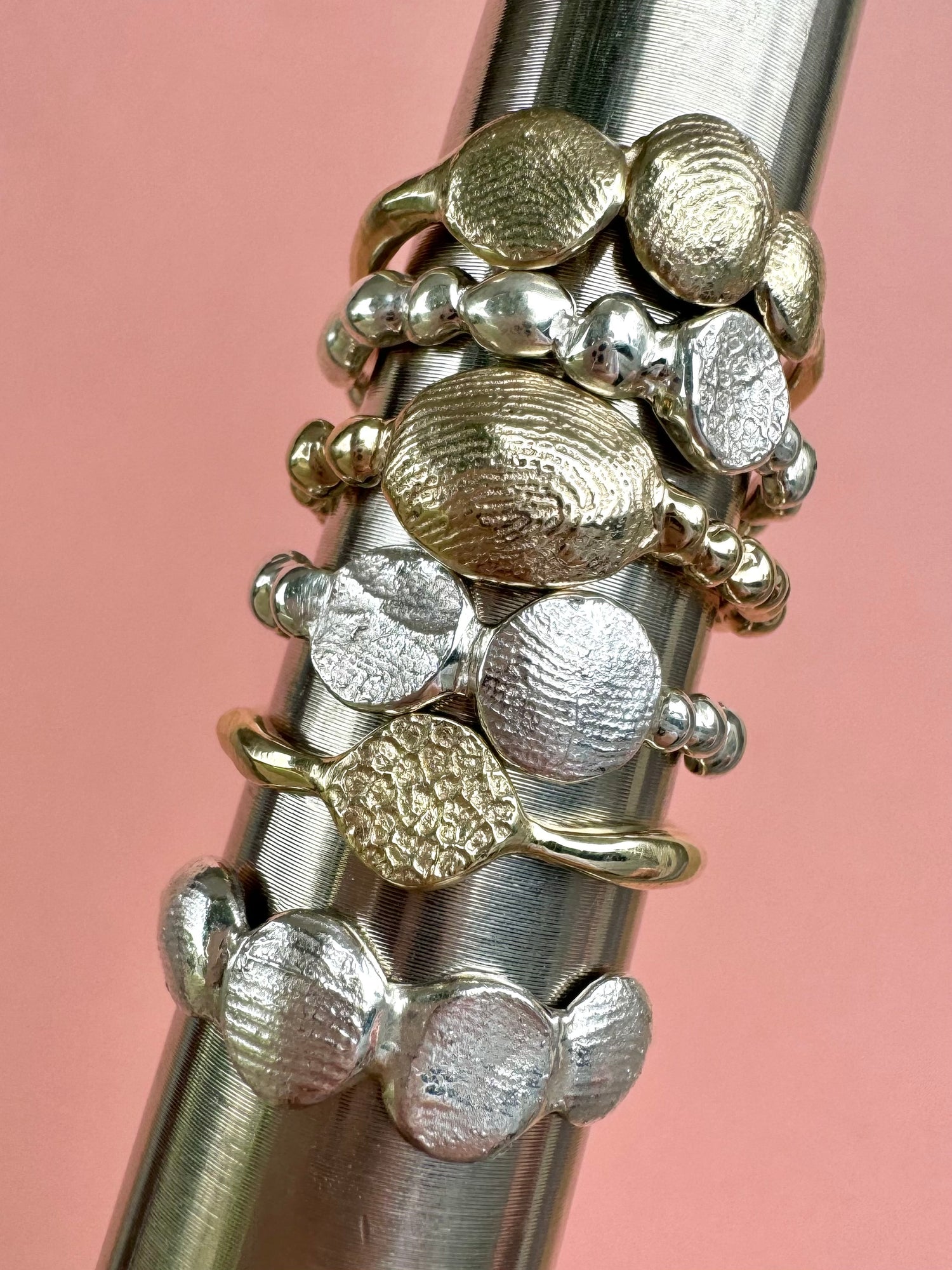 X-Mini Fingerprint Ring - Sterling Silver