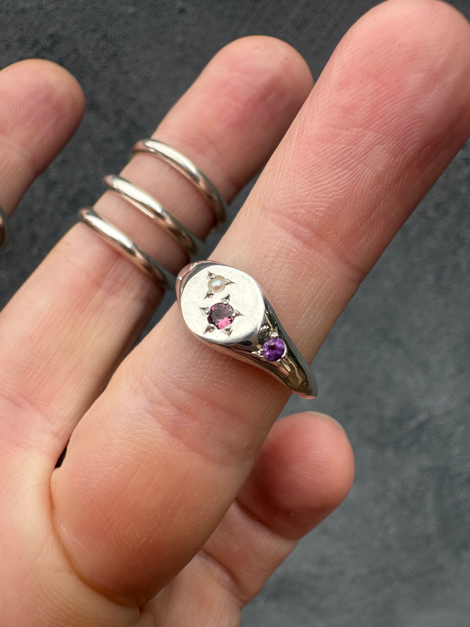 Silver Signet Ring