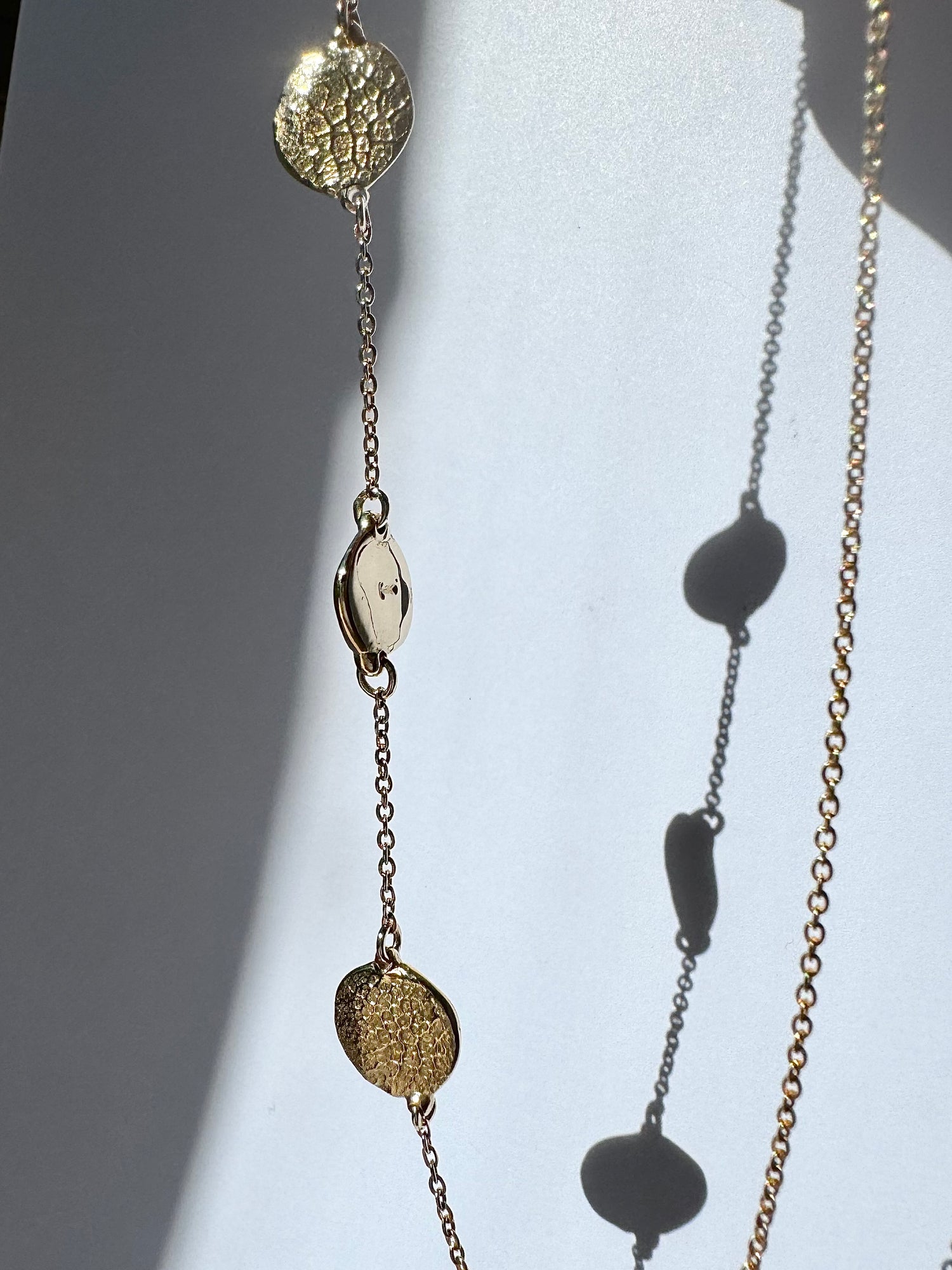X-Mini Fingerprint Necklace - 9ct Gold