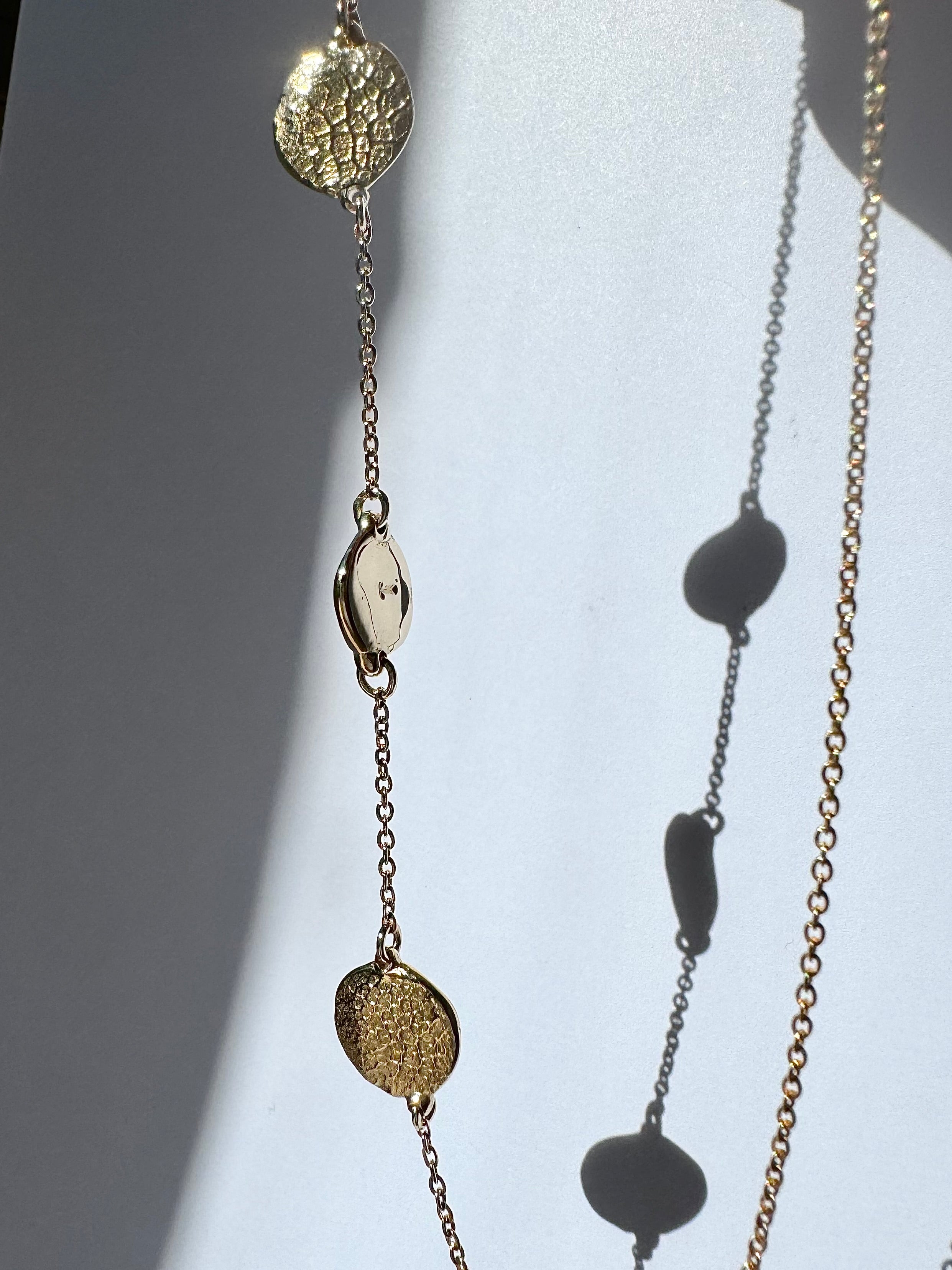 X-Mini Fingerprint Necklace - 9ct Gold