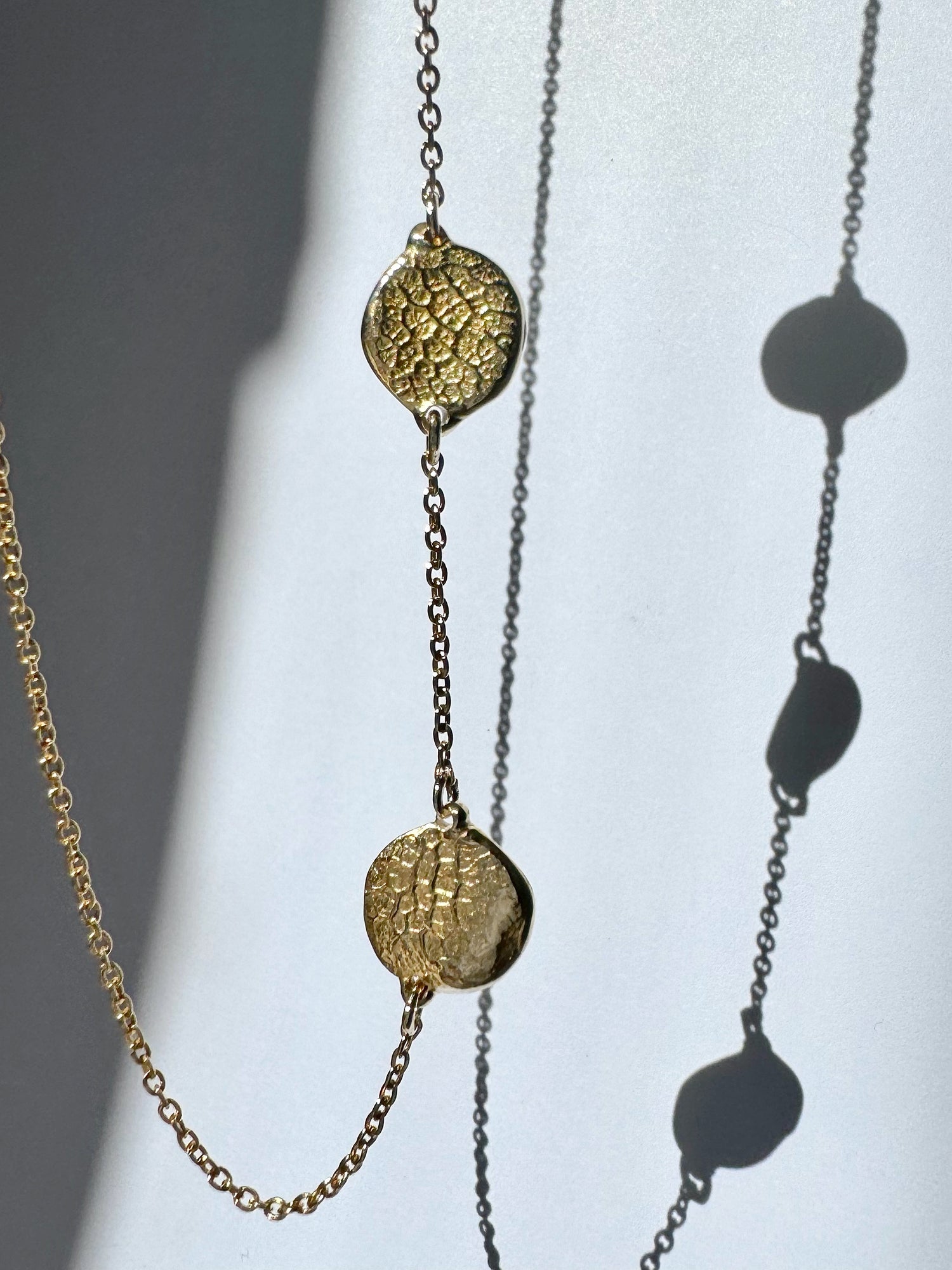 X-Mini Fingerprint Necklace - 9ct Gold