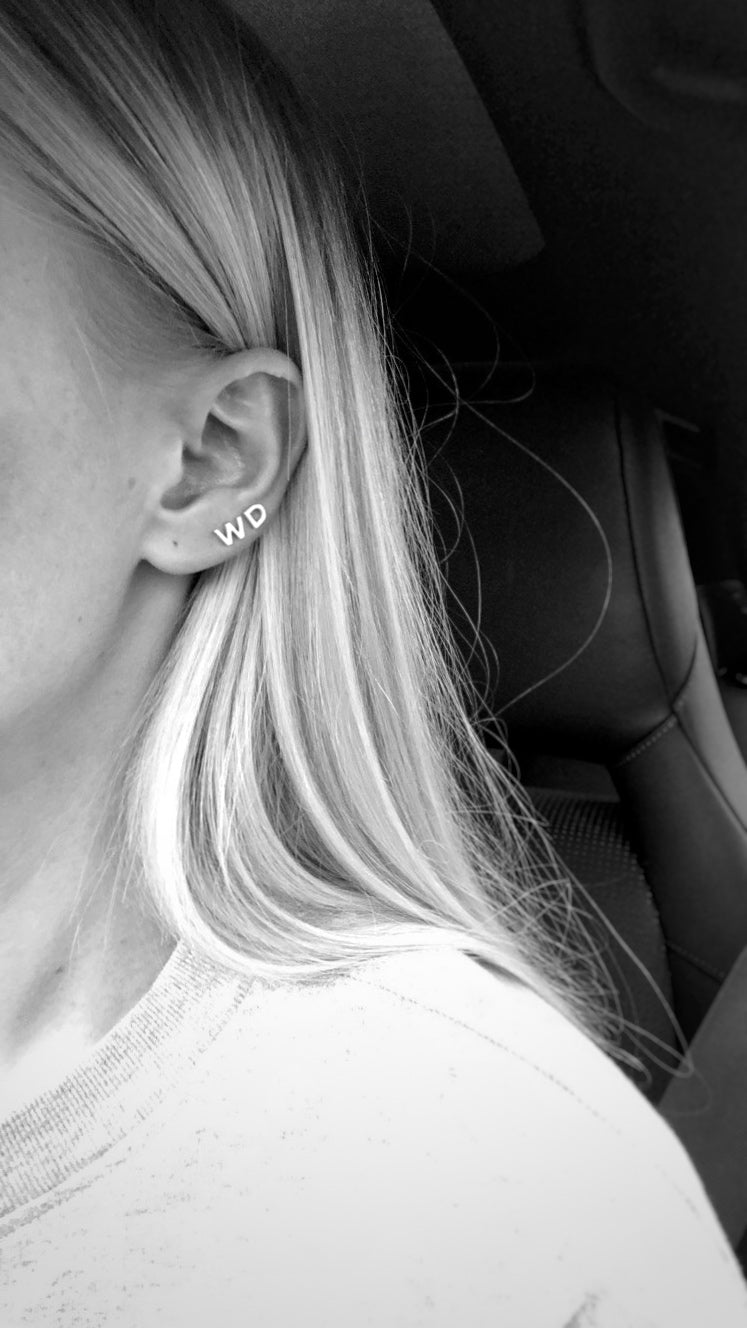 Alphabet Earring - Single