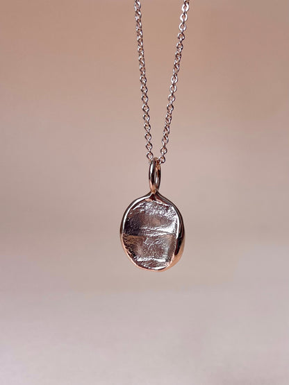 Fingerprint Pendant - 9ct Gold - Fingerprint Impression Kit + Necklace