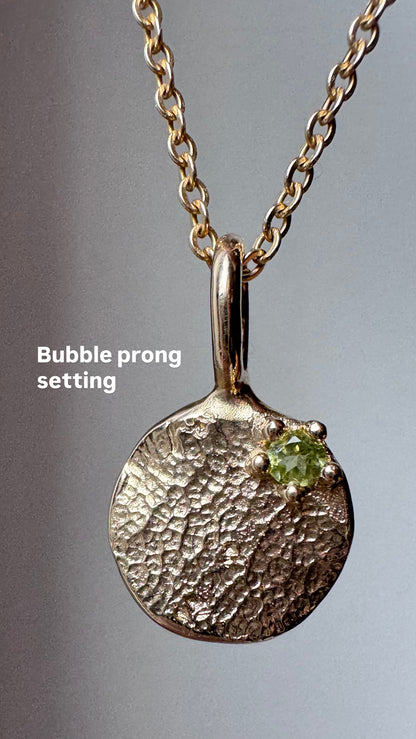Add a Gemstone to your Fingerprint Pendant - Add On Only