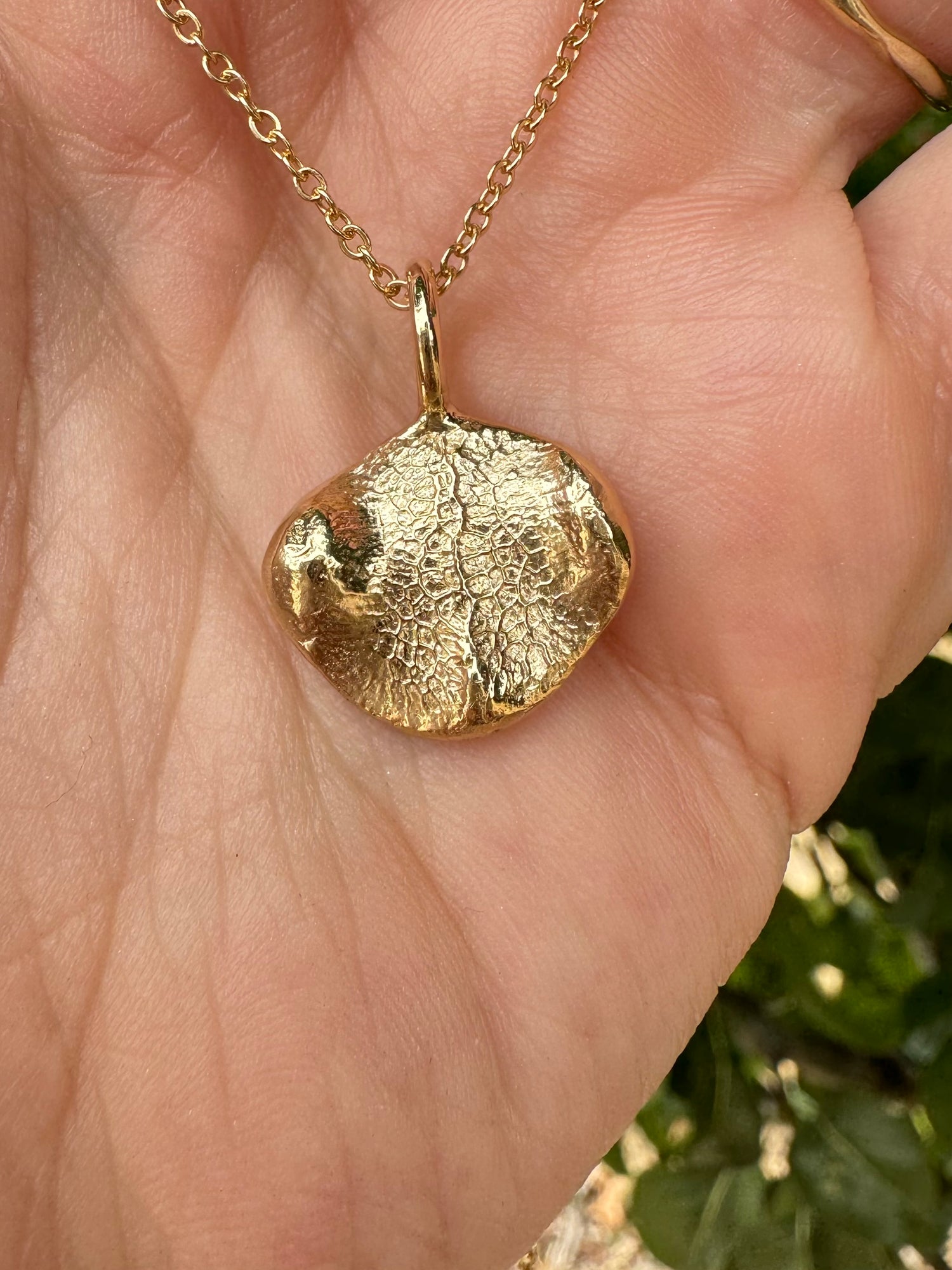 Pet Print Pendant - Sterling Silver or 9ct Gold - Fingerprint Impression Kit + Necklace