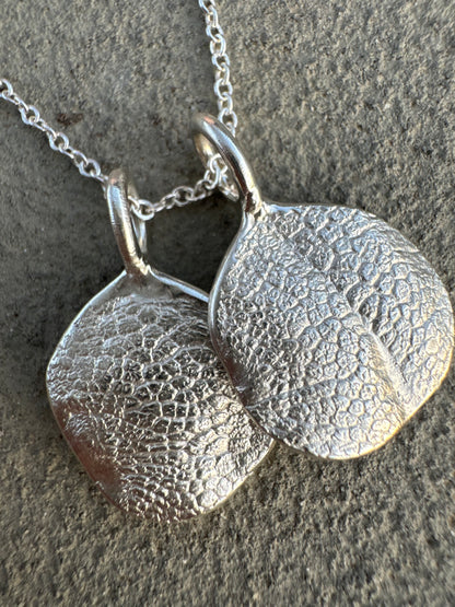 Pet Print Pendant - Sterling Silver or 9ct Gold - Fingerprint Impression Kit + Necklace